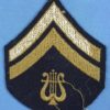 Pre WWII Musician Corporal Wool Chevron - Image 2