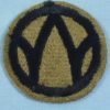 WWII 89th Division White Back Patch