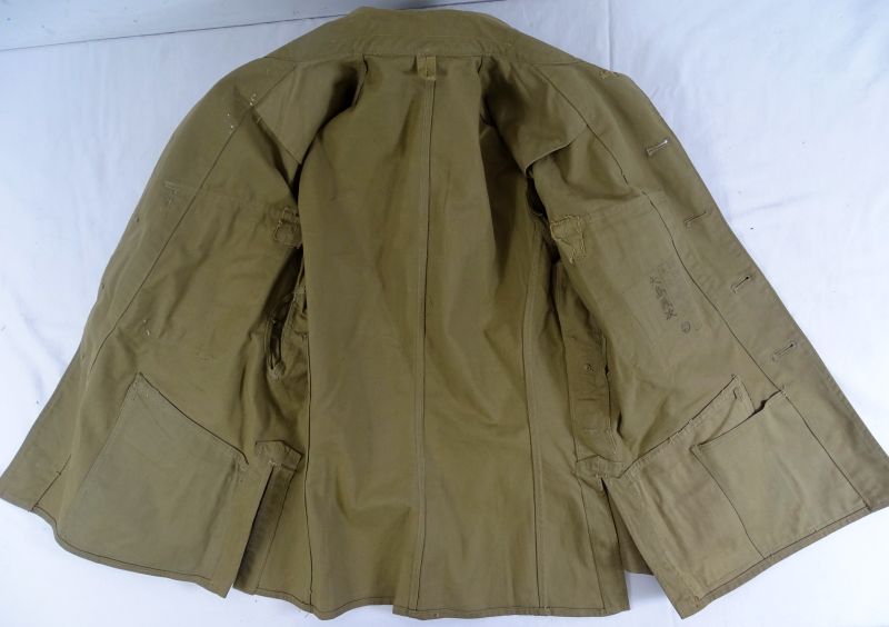WWII Japanese Army 2nd Model Tropical Tunic Dated 1942 – Griffin Militaria