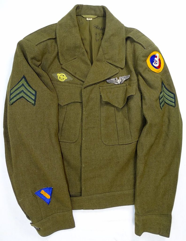 WWII Named 3rd Air Force Air Gunner Uniform Group – Griffin Militaria