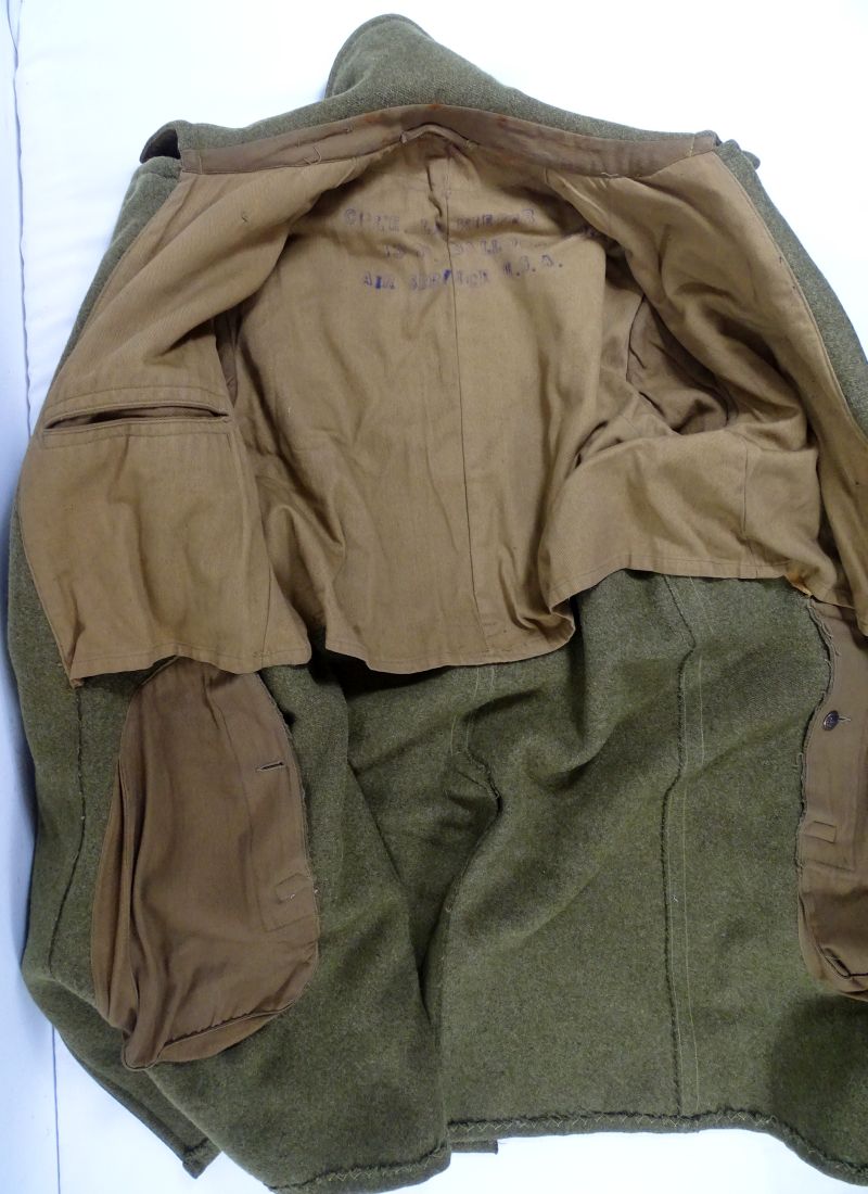Named WWI 43rd Balloon Company Uniform Group – Griffin Militaria