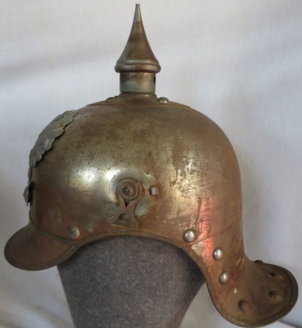 Prussian Model 1915 Currassier  Enlisted Helmet - Image 4