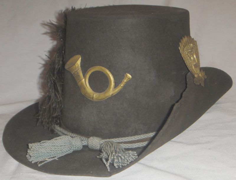 US Civil War Model 1858 Infantry Hardee Hat – Griffin Militaria