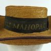 Civil War Era USS Mahopac Sennet Straw Hat - Image 3