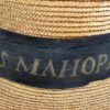 Civil War Era USS Mahopac Sennet Straw Hat - Image 4