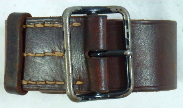 Japanese Military Issue EM/NCO Leather Belt – Griffin Militaria