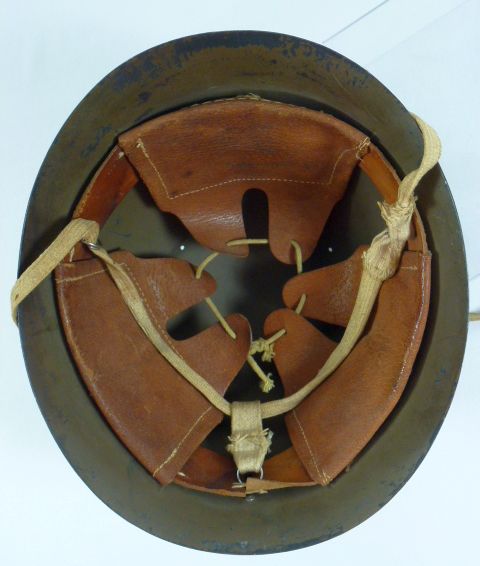 WWII Japanese Navy Stenciled Anchor Combat Helmet – Griffin Militaria
