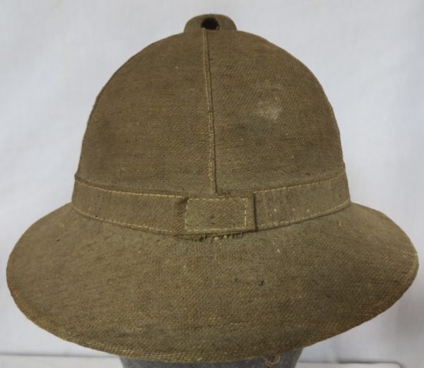 Rare WWII Japanese Navy Enlisted Sun Helmet – Griffin Militaria