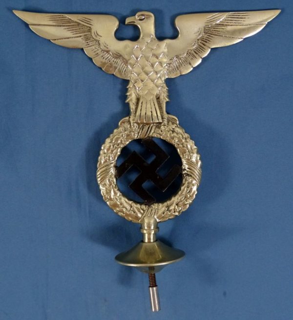 Third Reich NSDAP Nazi Party M 1927 Eagle Flag Pole Finial - Image 2