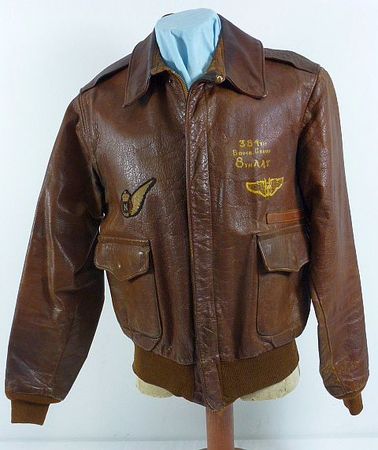 Named and Painted B-17 A-2 Flight Jacket – Griffin Militaria