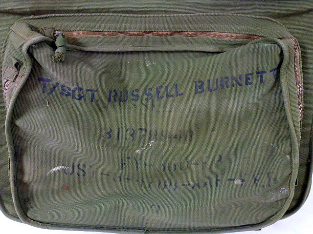 Named and Painted B-10 Flight Jacket and B-4 Flight Bag – Griffin Militaria