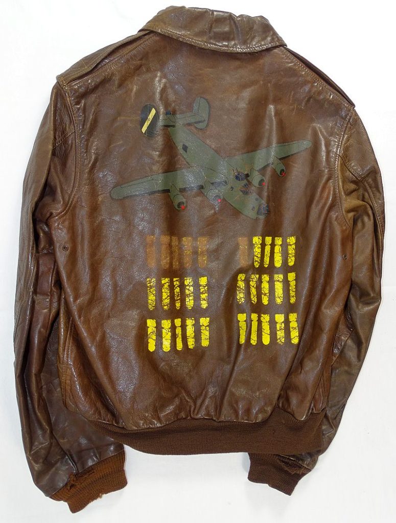 WWII Named and Painted 8th Air Force A2 Flight Jacket Group – Griffin ...