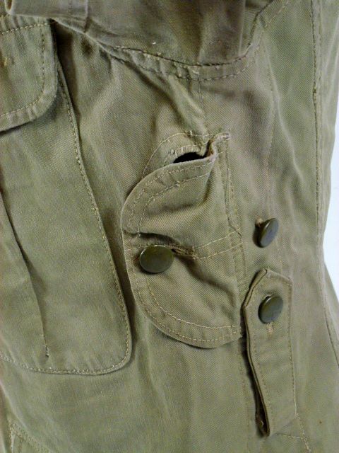 1941 Dated 1st Model Tropical Army EM/NCO Tunic – Griffin Militaria