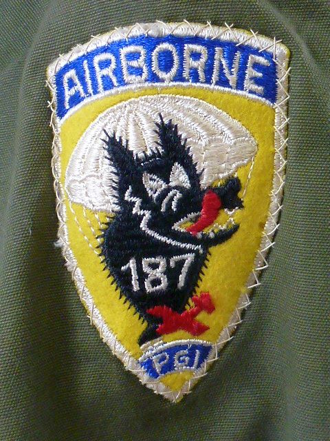 11th Airborne 187th PGI Jacket / Insignia Group – Griffin Militaria