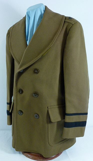 Large WWII Brigadier General Roll Collar Wool Overcoat – Griffin Militaria