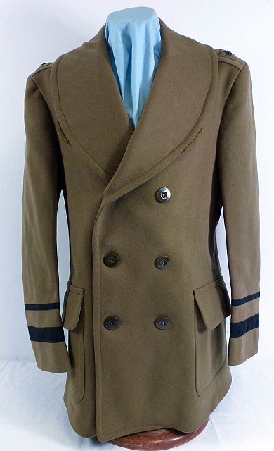 Large WWII Brigadier General Roll Collar Wool Overcoat – Griffin Militaria