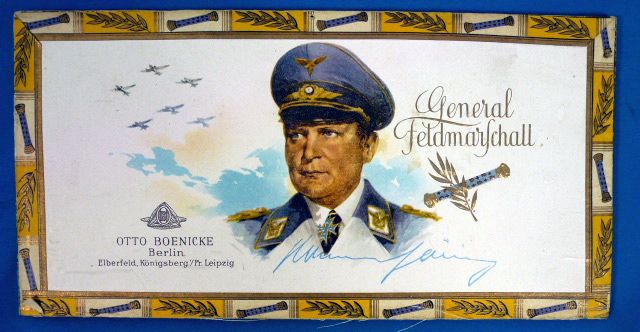 General Feldmarschall Goring Box Hermann – Militaria Cigar Brand Griffin