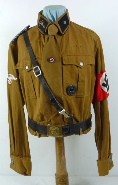 NSKK Brownshirt, Breeches and Boots Uniform Group – Griffin Militaria