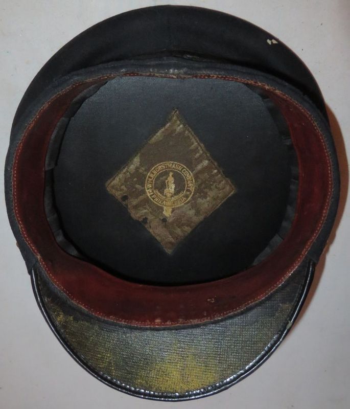 1917 Pattern USMC Company Officer’s Blue Cap – Griffin Militaria