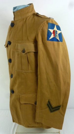 WWI Marine Corps Officer 2nd Div Khaki Uniform – Griffin Militaria