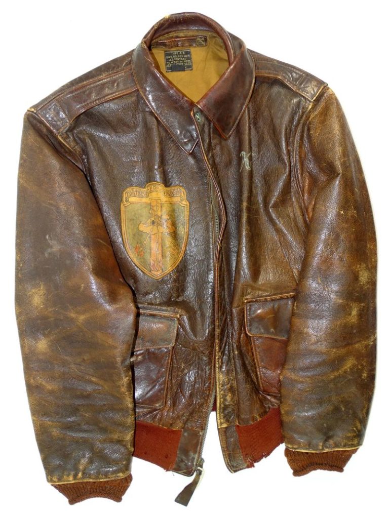 WWII 8th Air Force Named and Painted B17 Bombardier’s A2 Flight