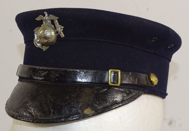 1906 Dated Model 1904 Marine Corps EM/NCO Visor Cap by Horstmann ...