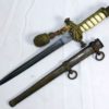 Untouched and Uncleaned Model 1902 Imperial German Navy Officer Dagger with Ivory Grip and Portepee - Image 2