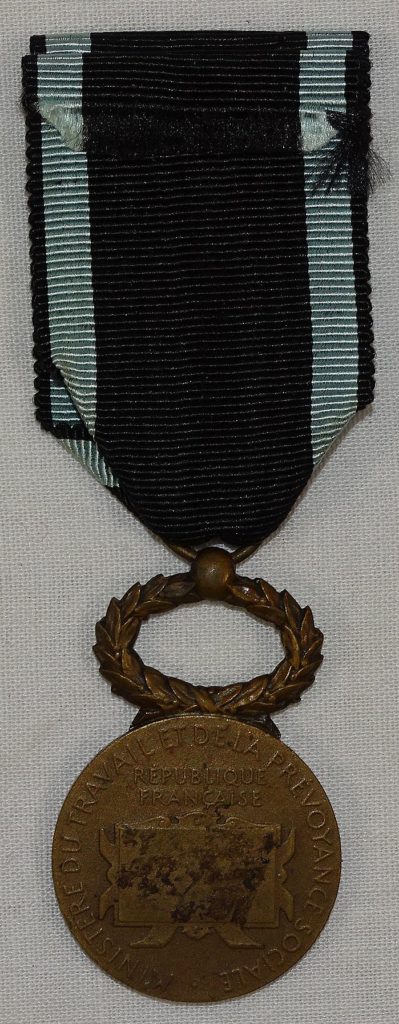 Médaille Fédération Nationale Mutualité Française - 75 Ans - Cuivre