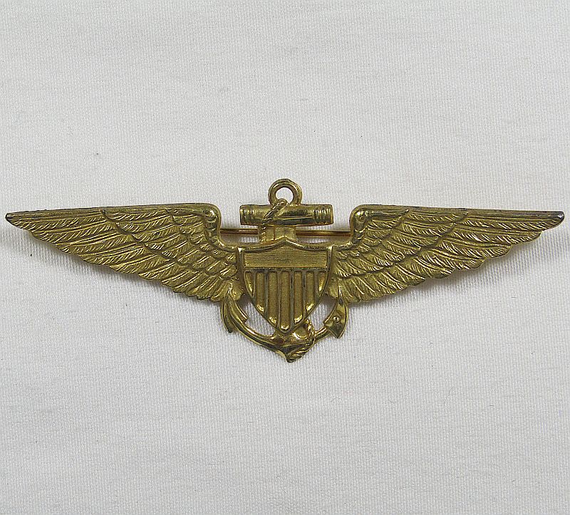 1920’s-1930’s Sterling US Naval Aviator’s Wing – Griffin Militaria