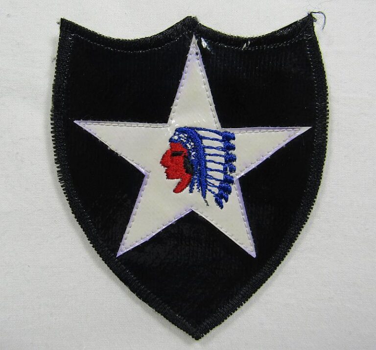 Vinyl 2nd Infantry Division Patch – Griffin Militaria