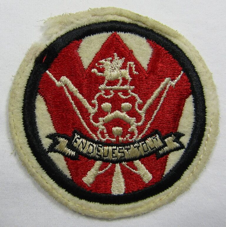 Wentworth Military Academy Patch on Felt – Griffin Militaria