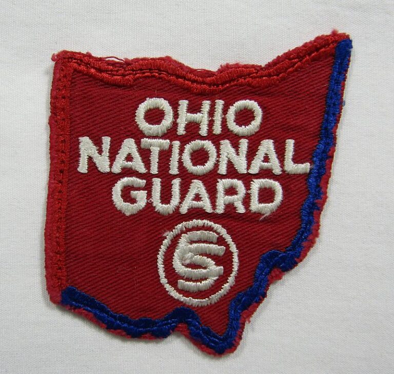 Ohio National Guard OCS Patch Griffin Militaria