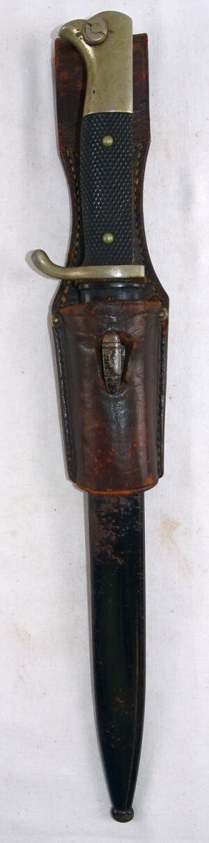 WWII K98 Dress Bayonet by WKC with Brown Frog