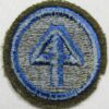 Pre WWII 44th Infantry Division Patch on Wool - Image 2