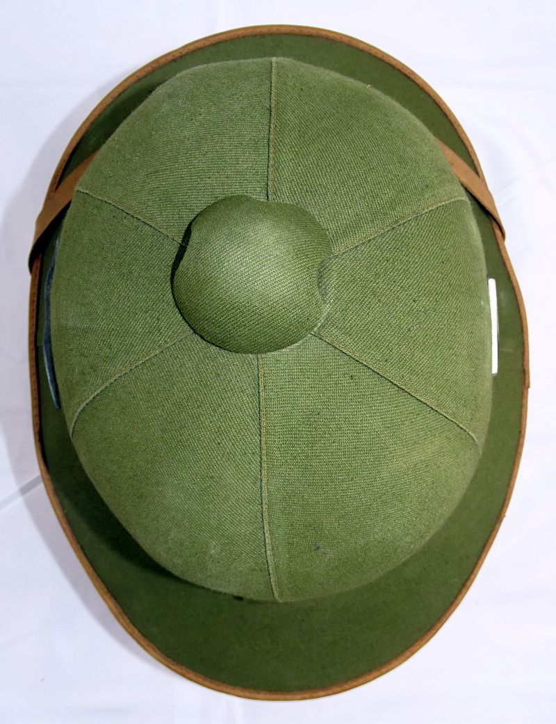 Near Mint WWII Luftwaffe Green Canvas Pith Helmet – Griffin Militaria