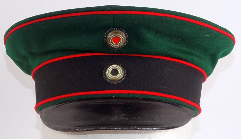 Imperial German Garde Schutzen Battalion Visor Cap Griffin Militaria