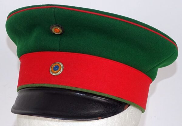 Imperial German 7th Jaeger Battalion EM/NCO Visor Cap