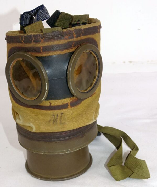 Pre WWII Polish Army Gas Mask, Canister, and Bag – Griffin Militaria