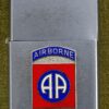 Named WWII 82nd Airborne Division Artillery Uniform with Cap and Lighter - Image 27
