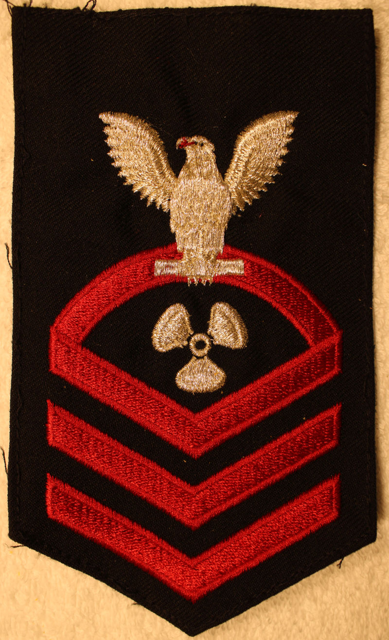 thumbnail image 2 of Popular Patch Machinist Mate Rating Hat Patch – Historical Military Insignia 2 of 3