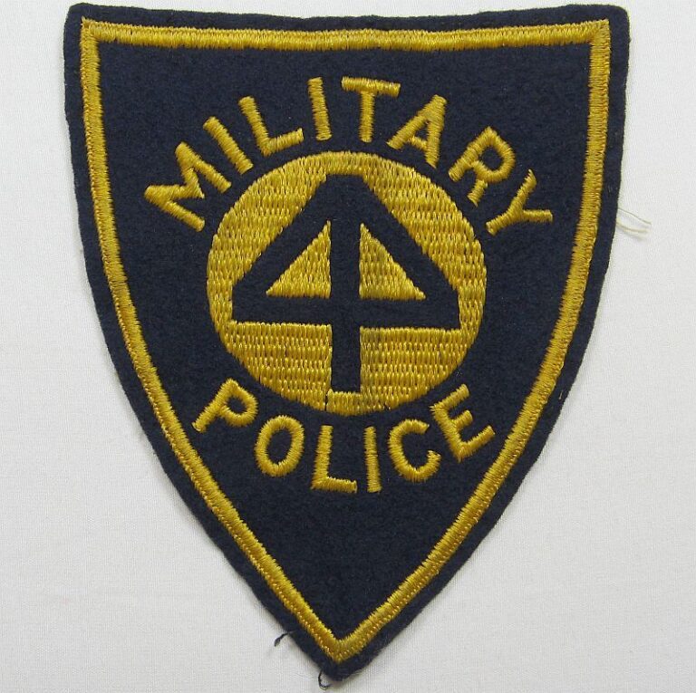 WWII 44th Infantry Division Military Police Patch – Griffin Militaria