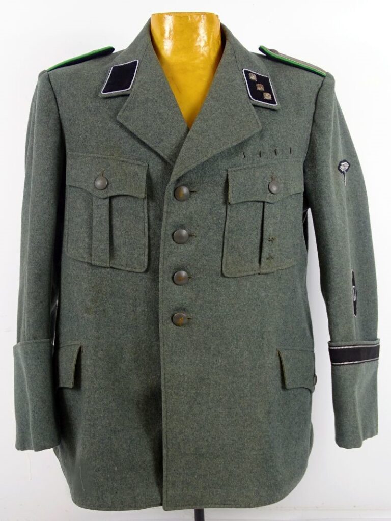 SS-SD Sicherheitsdienst Intelligence Service Leutnant Tunic – Griffin ...