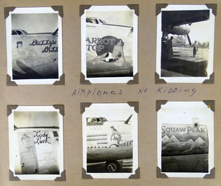 Large WWII Pacific Theater 380th Bomb Group Photo Album With Over 70 ...