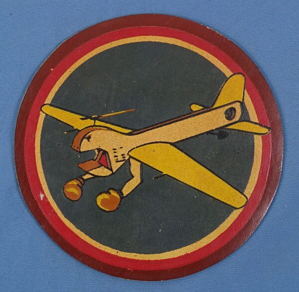 USAAF 482nd Service Squadron Painted Leather Flight Jacket Patch