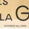 Large 1915 French Poster for the War Disabled Fund by Maurice Neumont 30-1/2 Inches by 46 Inches - Image 3