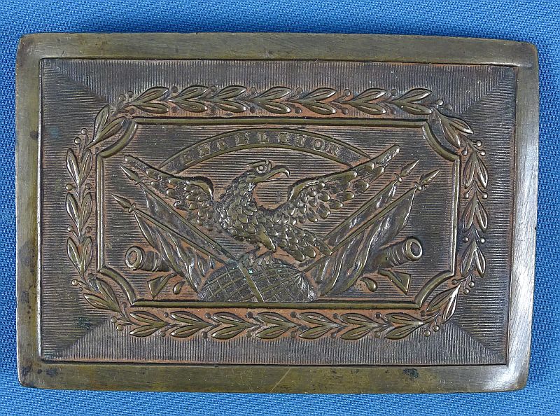 1830’s-40’s New York State Militia Excelsior Eagle Belt Plate – Griffin ...
