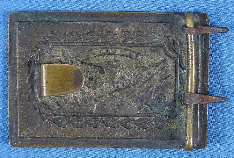 1830’s-40’s New York State Militia Excelsior Eagle Belt Plate – Griffin ...