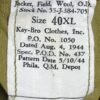 WWII Ike Jacket Size 40 Extra Long - Image 8