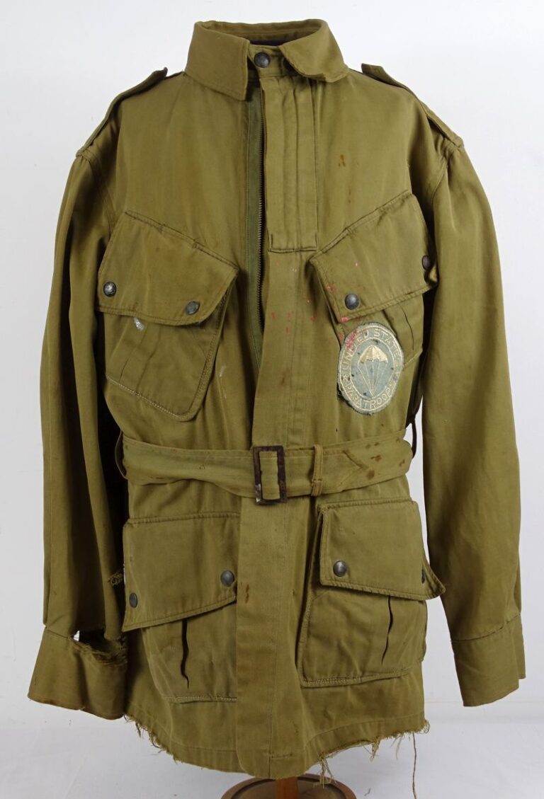 WWII 11th Airborne Division Ike Jacket and M1942 Jump Jacket – Griffin ...