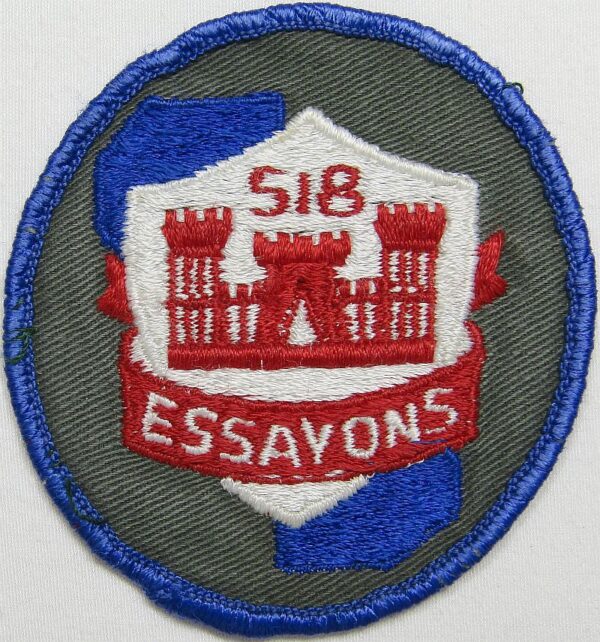 518th Engineer Company Patch